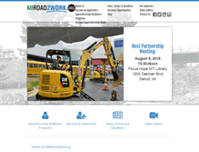Tablet Screenshot of miroad2work.org